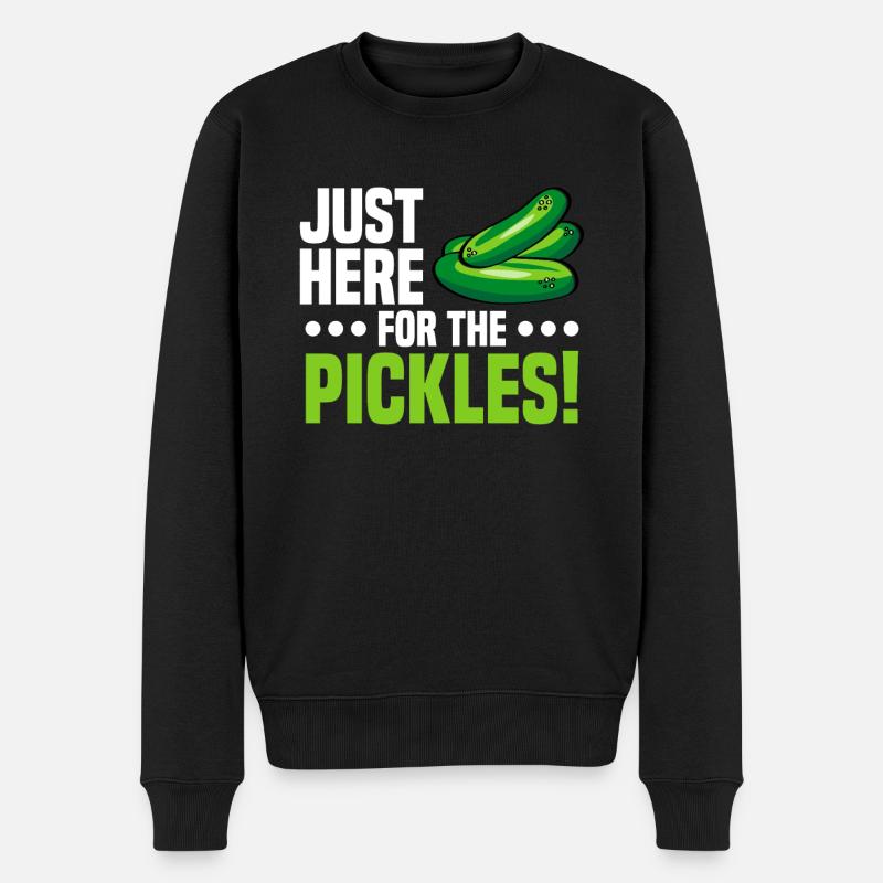 Concombres - Pull Premium bio Homme - noir