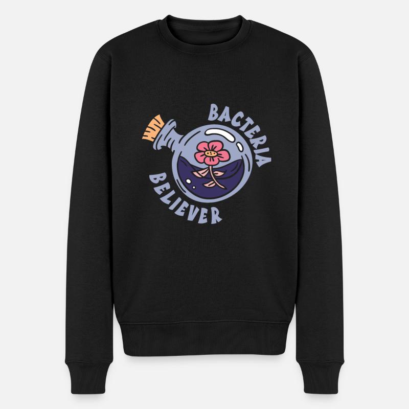 Fermentation - Männer Premium Bio Pullover - Schwarz