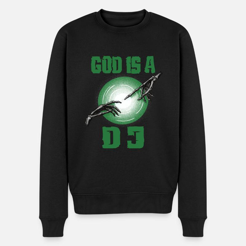 Fête - Pull Premium bio Homme - noir