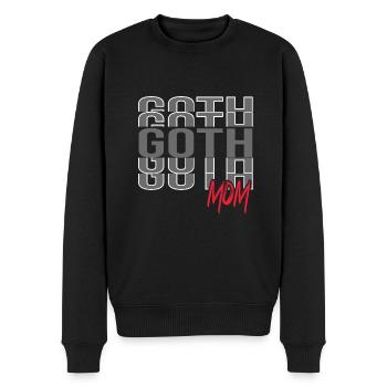Goth Emo - Men's Premium Organic Jumper - black - Front - Nico (187cm)