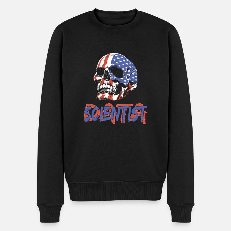 Data Analyst Data Protection Officer - Men's Premium Organic Jumper - black