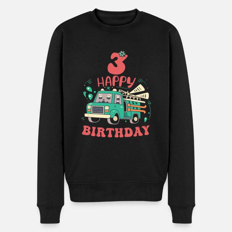 3e anniversaire les gars - Pull Premium bio Homme - noir