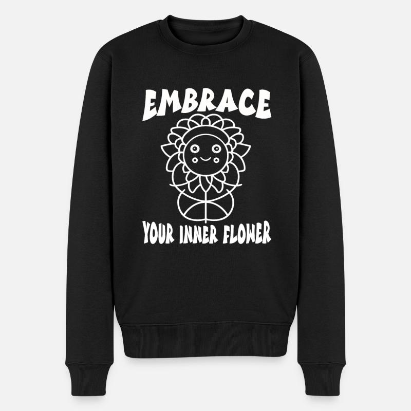 Hippie - Pull Premium bio Homme - noir
