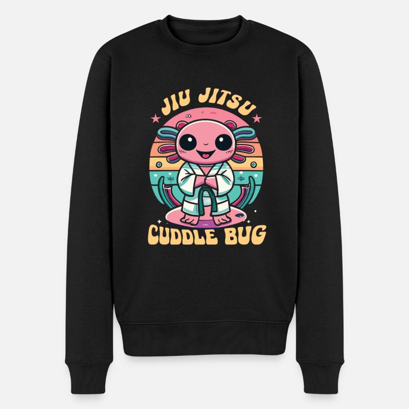 Jiu Jitsu - Pull Premium bio Homme - noir