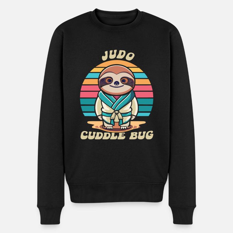 Judo - Pull Premium bio Homme - noir