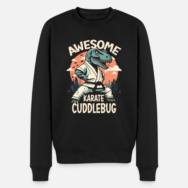 Karaté - Pull Premium bio Homme - noir