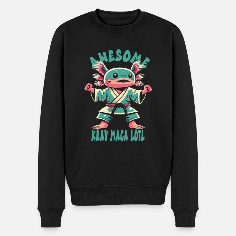 Krav Maga - Pull Premium bio Homme - noir