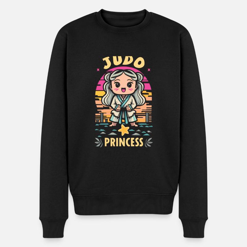 Judo - Pull Premium bio Homme - noir