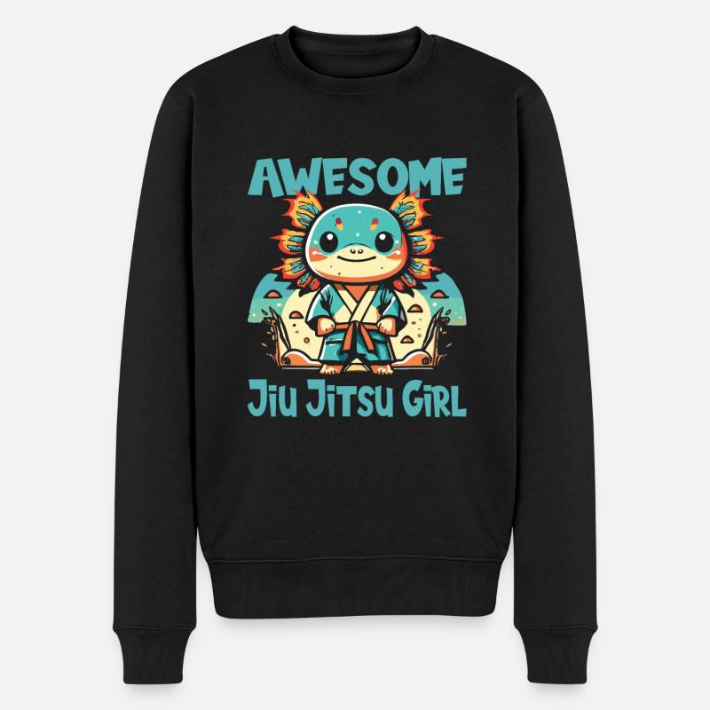 Jiu Jitsu - Pull Premium bio Homme - noir