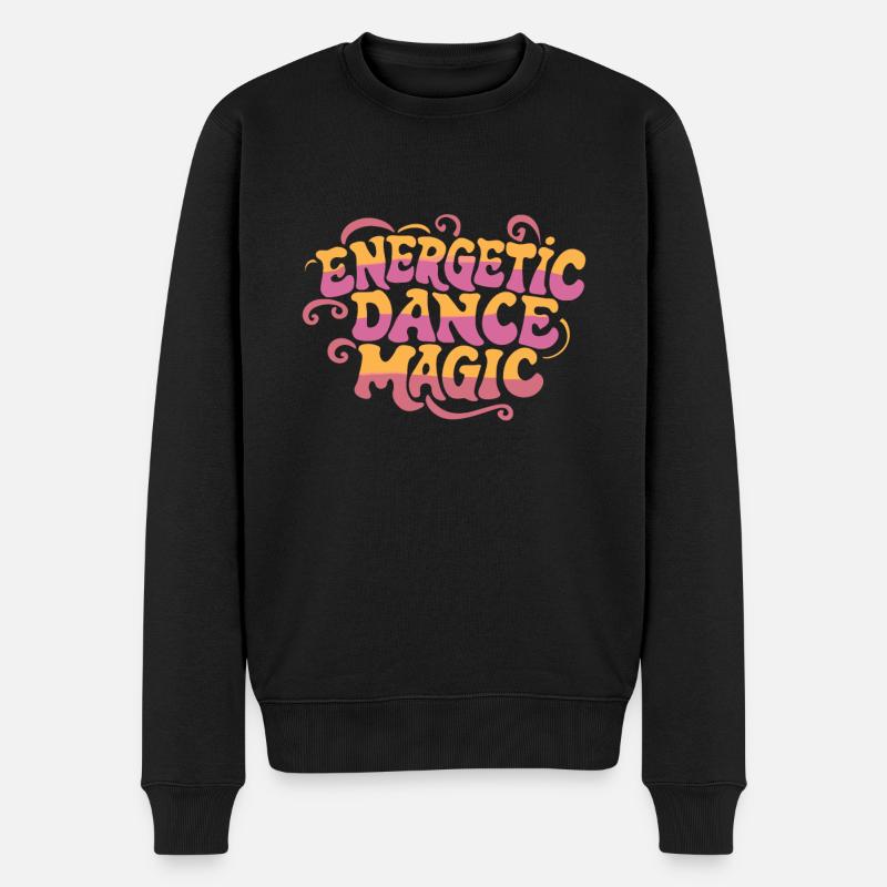 Festival - Männer Premium Bio Pullover - Schwarz