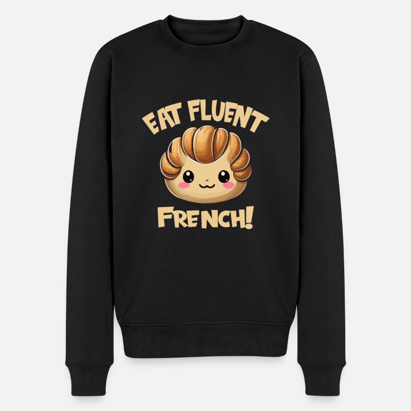 Cuisine française - Pull Premium bio Homme - noir