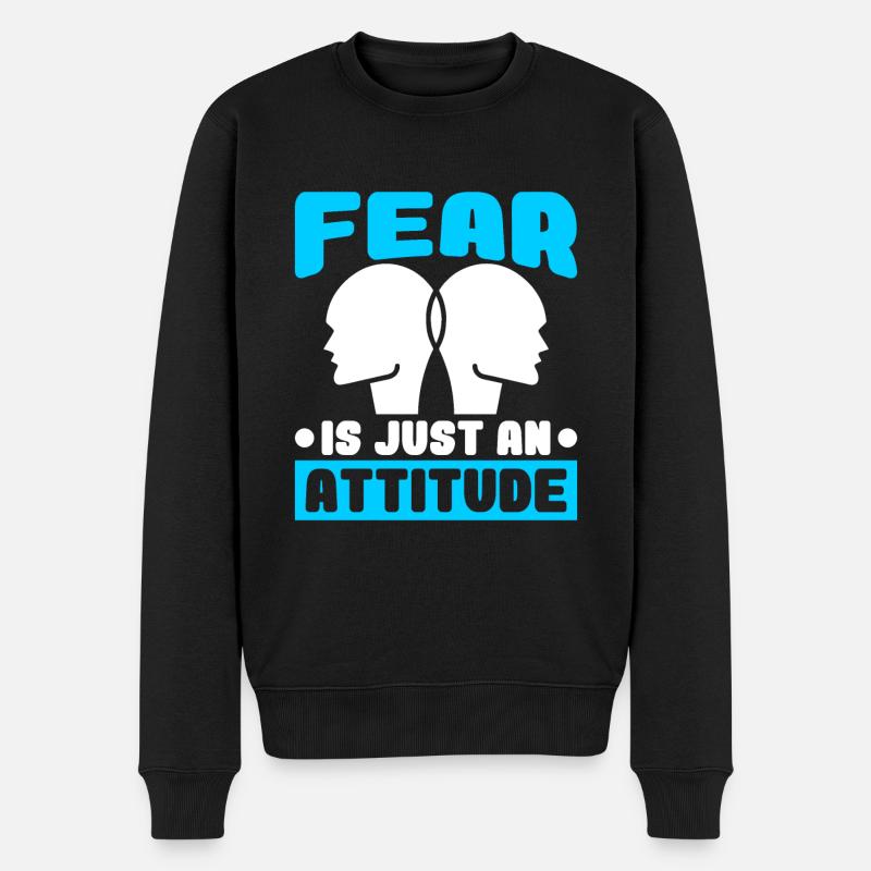 Psychologue - Pull Premium bio Homme - noir