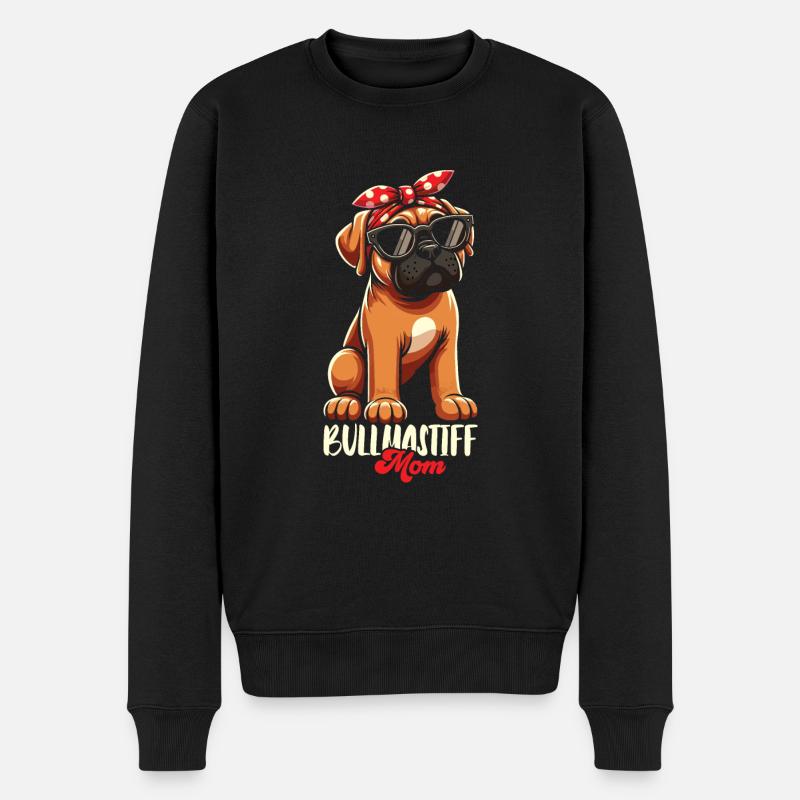 Bullmastiff - Männer Premium Bio Pullover - Schwarz