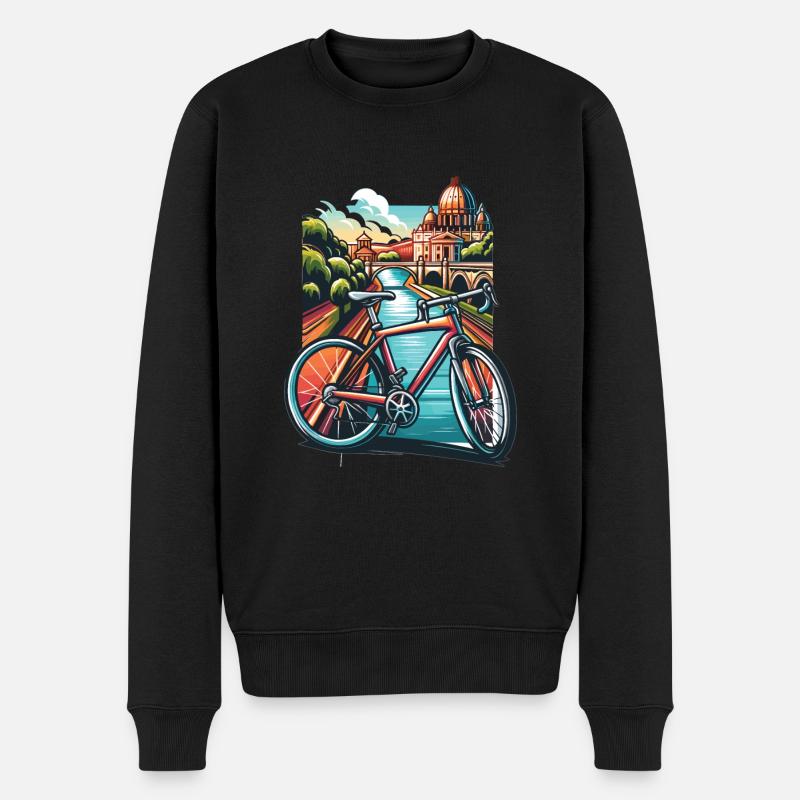 Cyclisme - Pull Premium bio Homme - noir