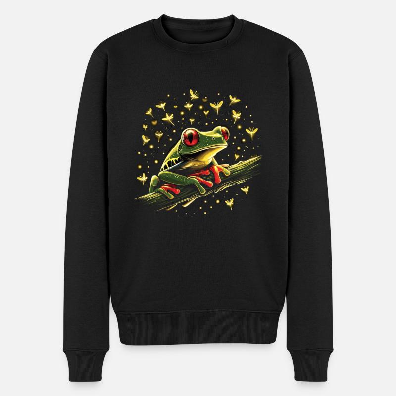 Grenouille - Pull Premium bio Homme - noir
