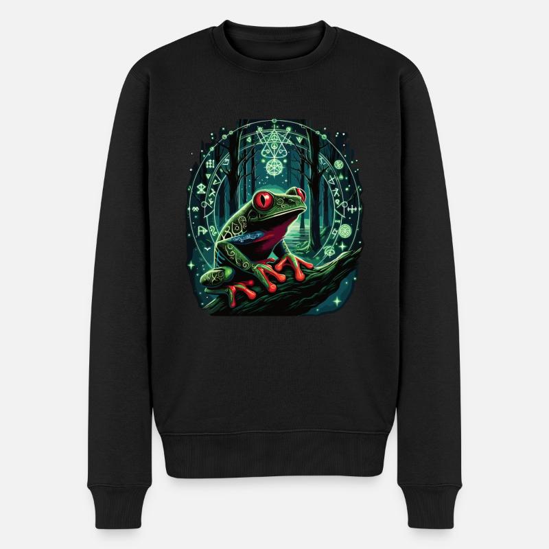 Grenouille - Pull Premium bio Homme - noir