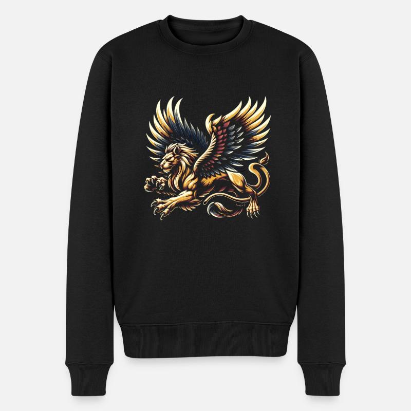 Marché médiéval - Pull Premium bio Homme - noir