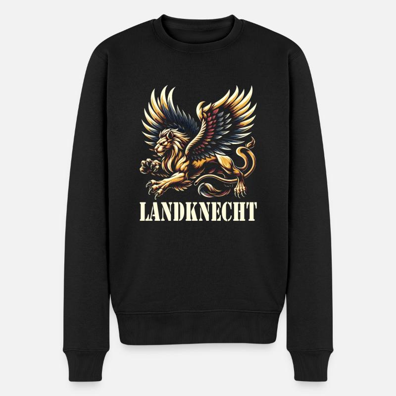 Marché médiéval - Pull Premium bio Homme - noir