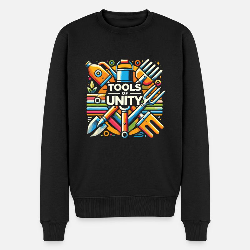 Jardin - Pull Premium bio Homme - noir