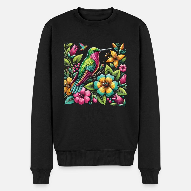 Exotique - Pull Premium bio Homme - noir