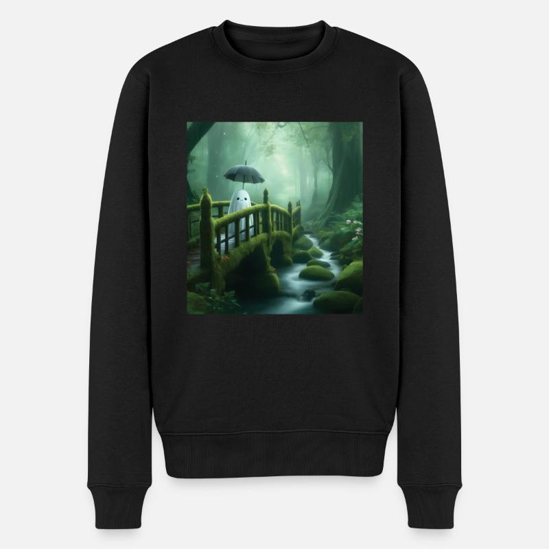 Märchen - Männer Premium Bio Pullover - Schwarz