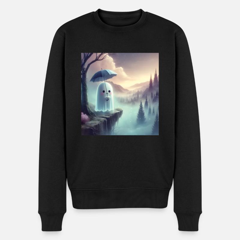 Märchen - Männer Premium Bio Pullover - Schwarz