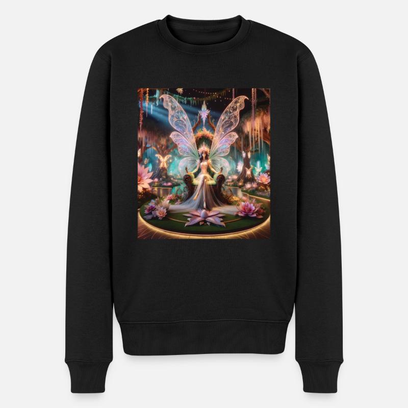Märchen - Männer Premium Bio Pullover - Schwarz