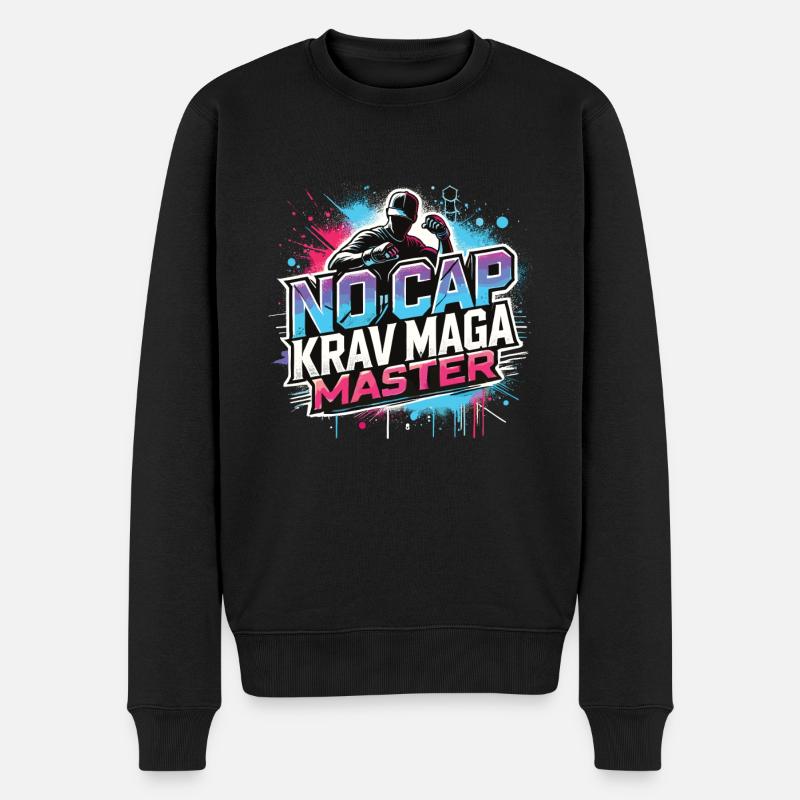 Krav Maga - Pull Premium bio Homme - noir