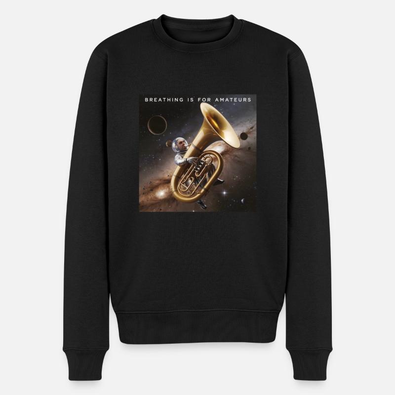 Sousaphone - Pull Premium bio Homme - noir