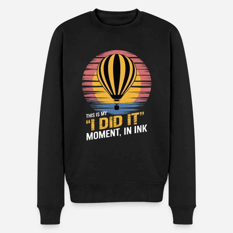 Ballon - Pull Premium bio Homme - noir