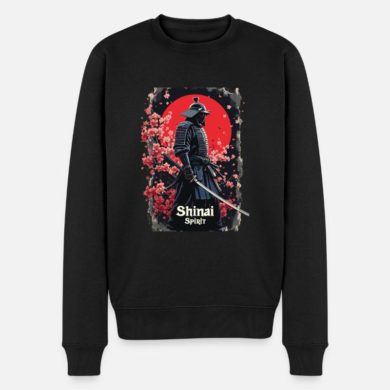Kendo - Männer Premium Bio Pullover - Schwarz