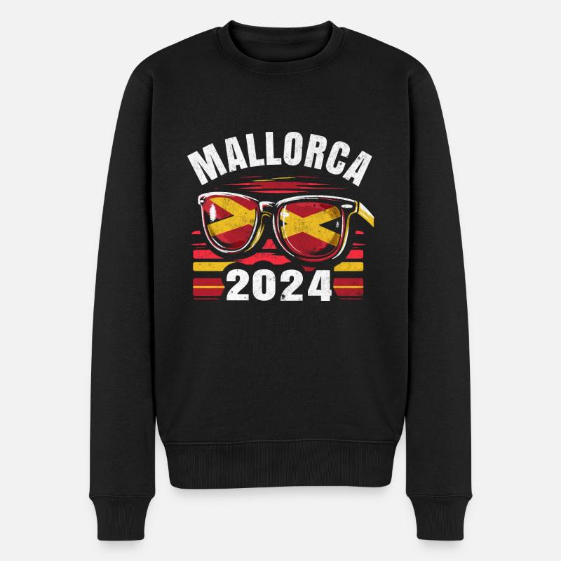 Majorque 2024 - Pull Premium bio Homme - noir
