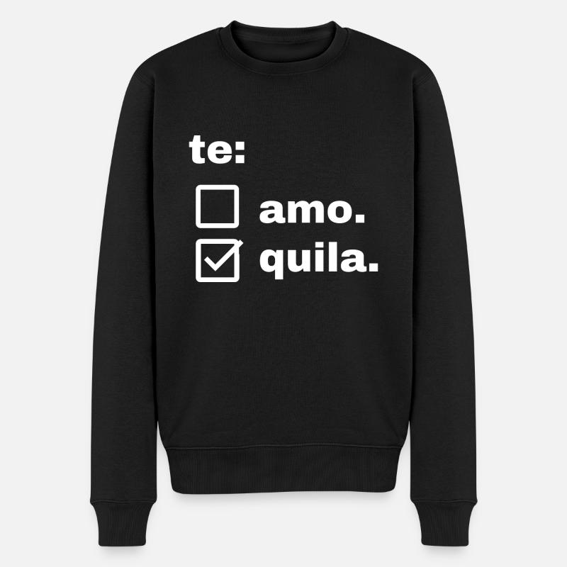 tequila - Pull Premium bio Homme - noir