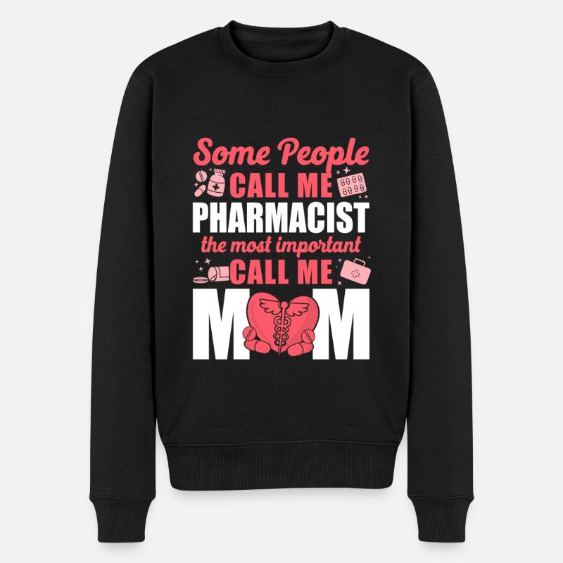 Technicien en pharmacie - Pull Premium bio Homme - noir