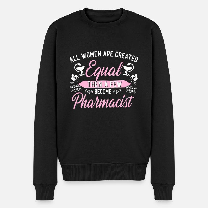 Pharmacy Tech Technician - Männer Premium Bio Pullover - Schwarz