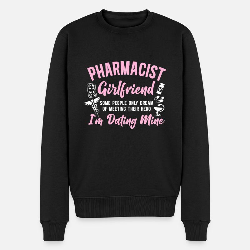 Pharmacy Tech Technician - Men's Premium Organic Jumper - black