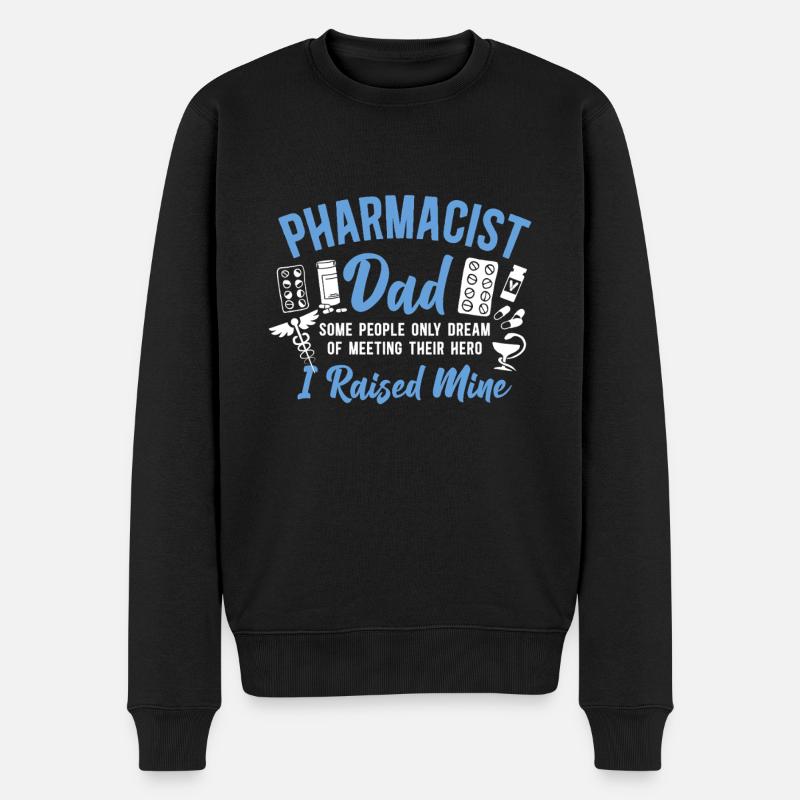 Pharmacy Tech Technician - Männer Premium Bio Pullover - Schwarz