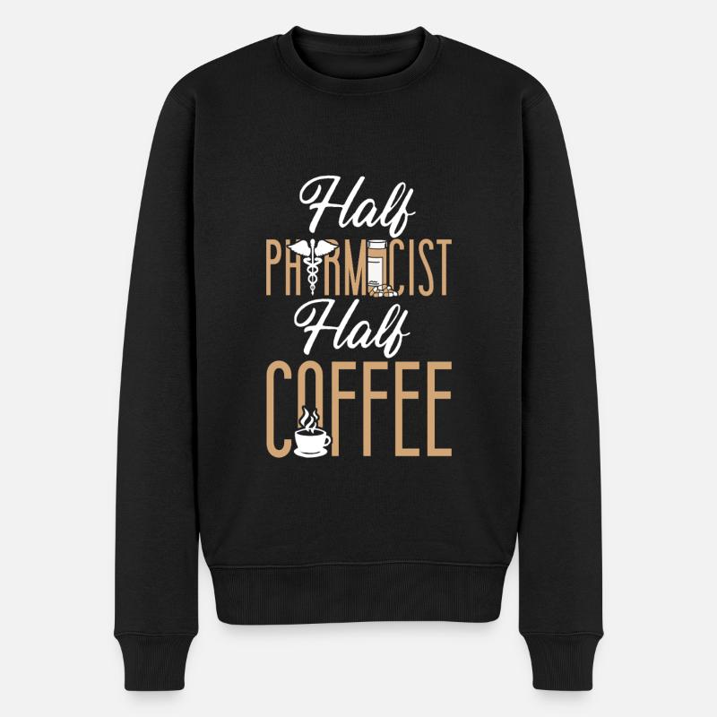 Pharmacy Tech Technician - Men's Premium Organic Jumper - black