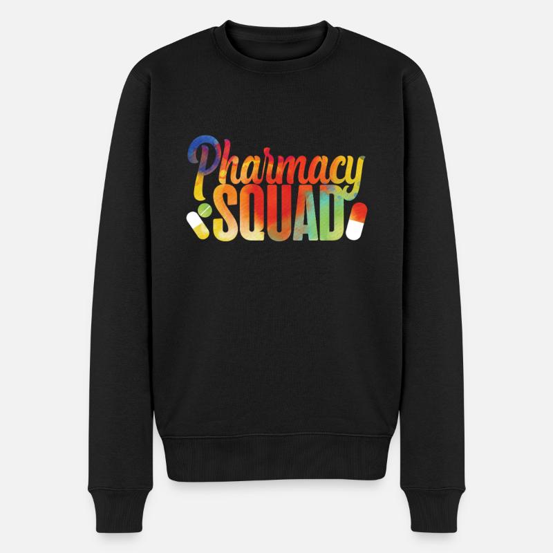 Pharmacy Tech Technician - Men's Premium Organic Jumper - black