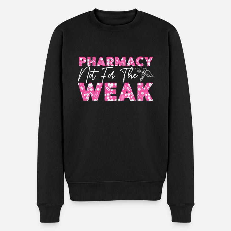Pharmacy Tech Technician - Men's Premium Organic Jumper - black