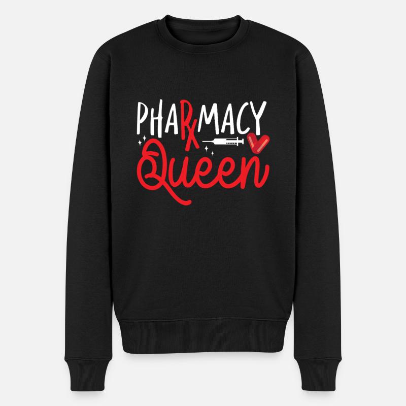 Pharmacy Tech Technician - Men's Premium Organic Jumper - black