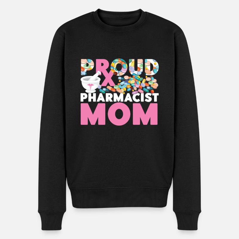 Pharmacy Tech Technician - Männer Premium Bio Pullover - Schwarz
