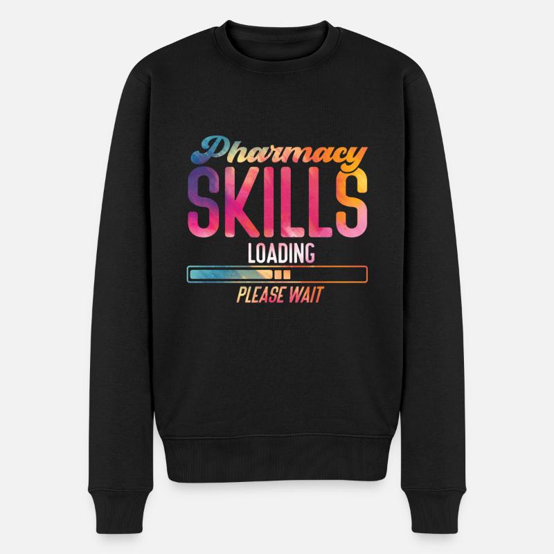 Pharmacy Tech Technician - Männer Premium Bio Pullover - Schwarz