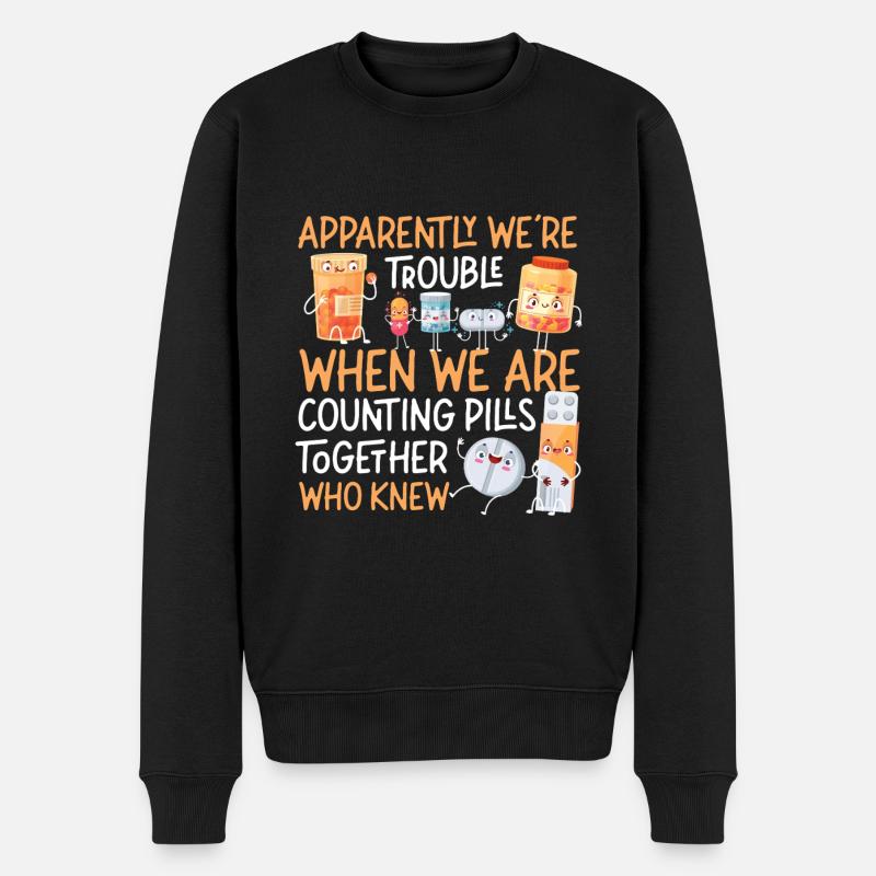 Pharmacy Tech Technician - Männer Premium Bio Pullover - Schwarz