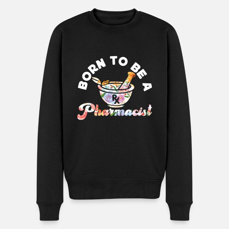 Pharmacy Tech Technician - Männer Premium Bio Pullover - Schwarz