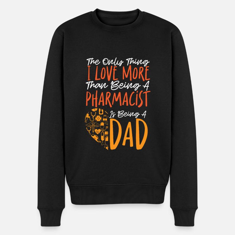 Technicien en pharmacie - Pull Premium bio Homme - noir