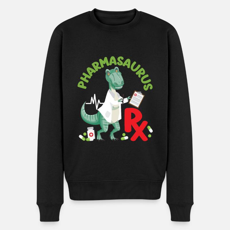 Technicien en pharmacie - Pull Premium bio Homme - noir