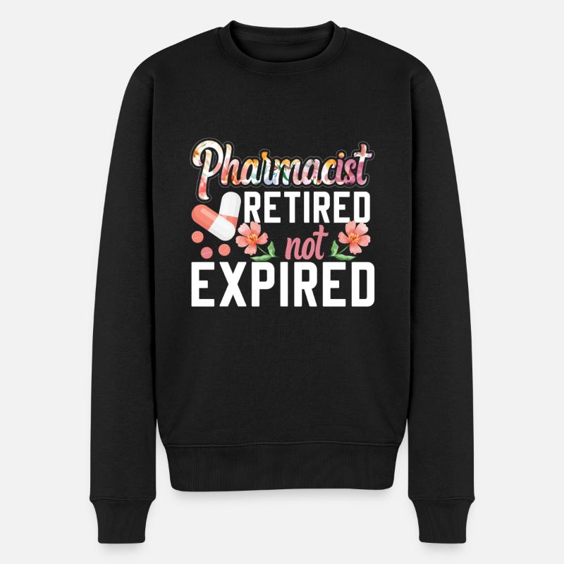 Technicien en pharmacie - Pull Premium bio Homme - noir