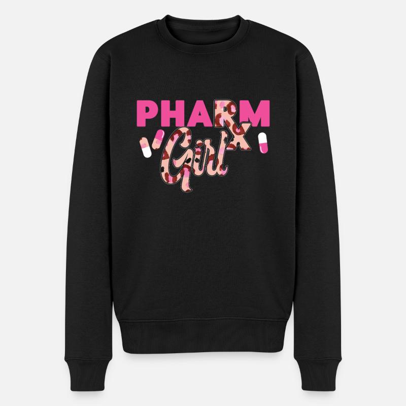 Technicien en pharmacie - Pull Premium bio Homme - noir