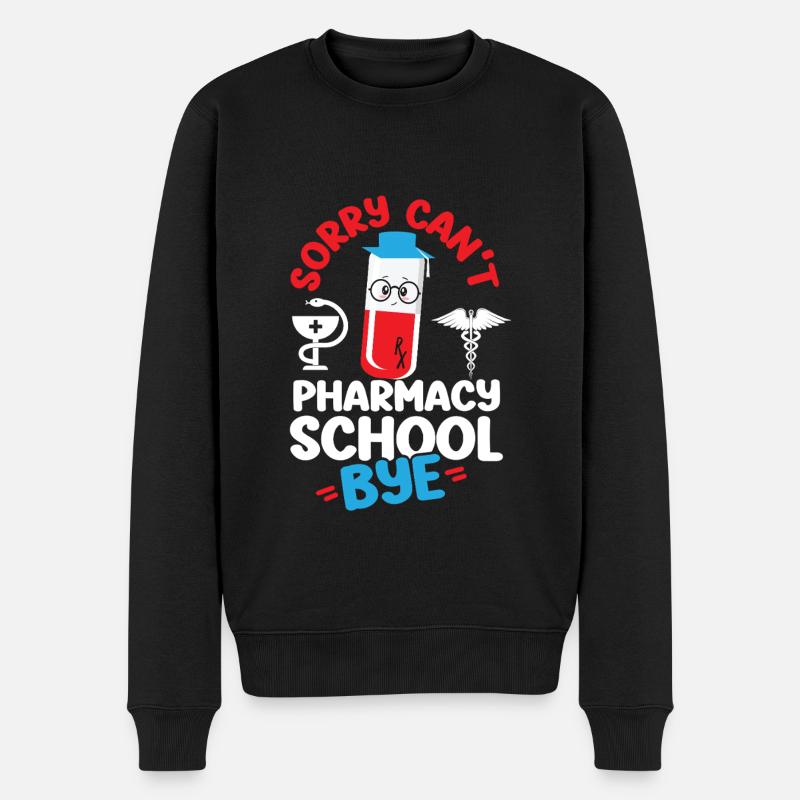 Pharmacy Tech Technician - Männer Premium Bio Pullover - Schwarz